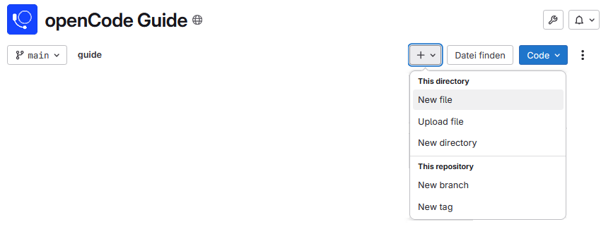 Hinzufügen einer LICENSE-Datei